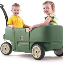 Step2 Wagon for Two Plus Willow Green -766500