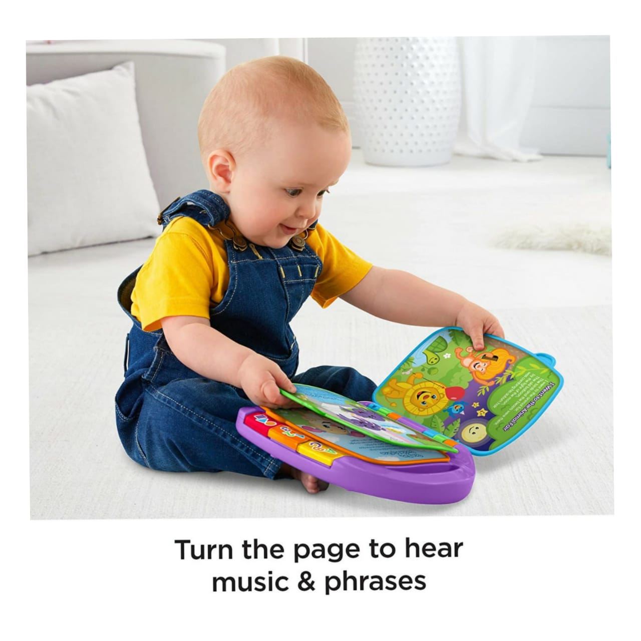 Electronic Educational Toddler Fisher-Price CDH26 Laugh and Learn Story Rhymes 