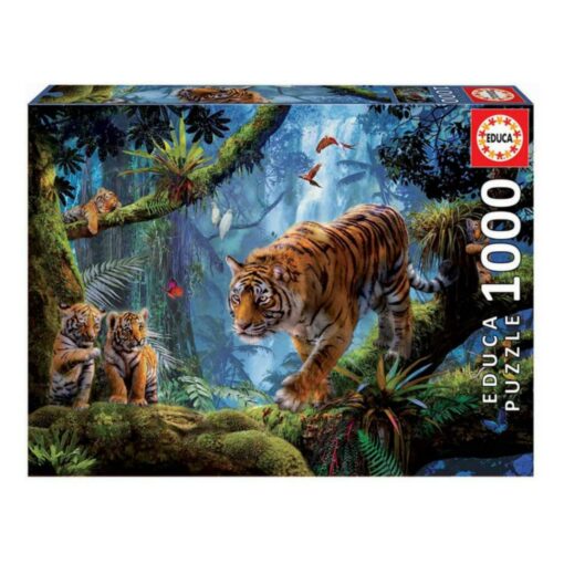 Educa 17662 1000 Tiger On The Tree