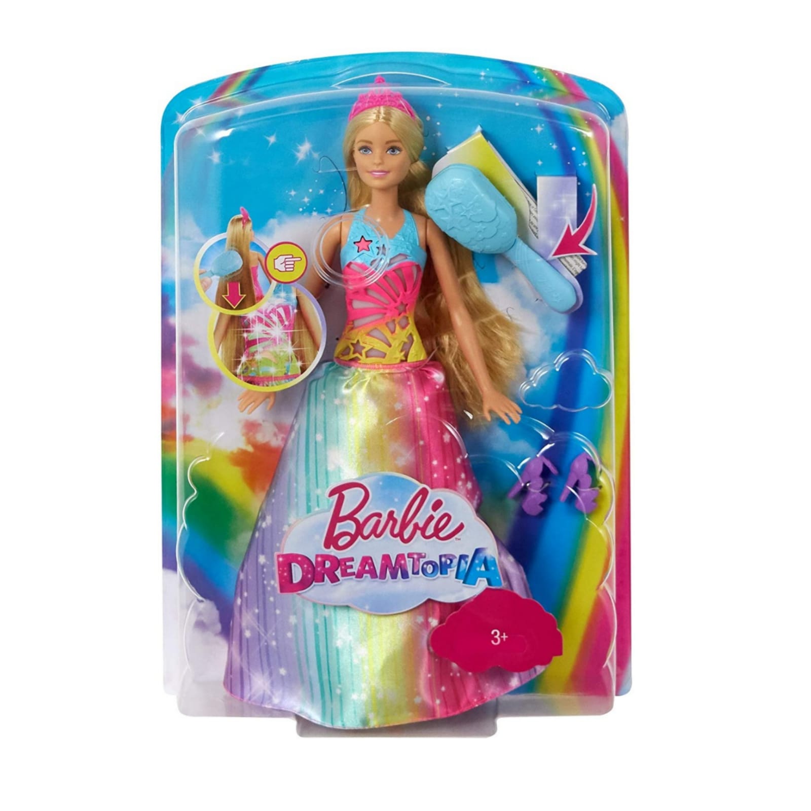 Barbie Dreamtopia Brush ‘n Sparkle Princess - FRB12