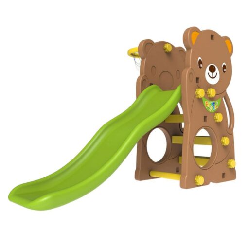 Bear Slide Outdoor Side With Basketball – Chd-160