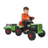 INJUSA - Electric Ride-On Tractor For Kids With 6v Trailer