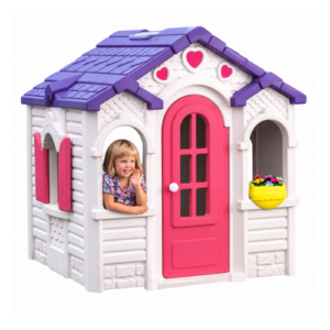 Home Sweet Home Kids Playhouse Outdoor - SHA-184650 - Pink