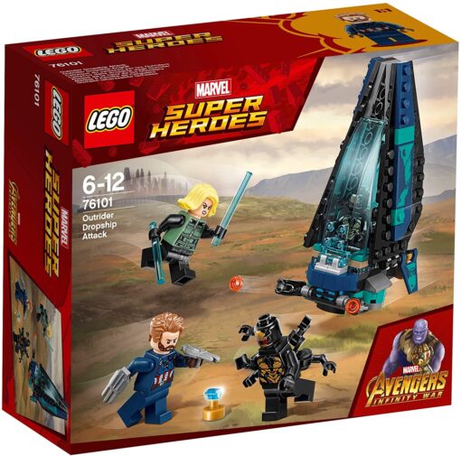 LEGO Marvel Avengers Infinity War Outrider Dropship Attack Playset - 76101