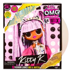 LOL Surprise OMG Remix Kitty K Doll with 25 Surprises