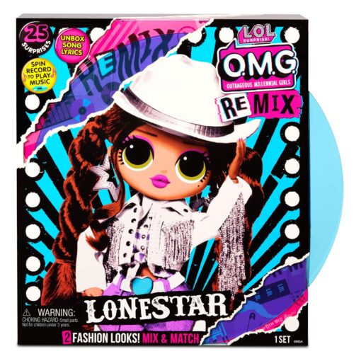LOL Surprise OMG Remix Lonestar Doll with 25 Surprises