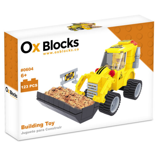 Ox Blocks Payloader Construction Building Toys-0604-BTG - 123Pcs