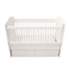 Monami Baby Wood Cradle Bed Napoli TR-7012-01 White