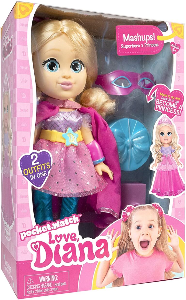 Love, Diana 13 inch Doll Mashup Princess to Superhero-79865-ATL - Toys ...