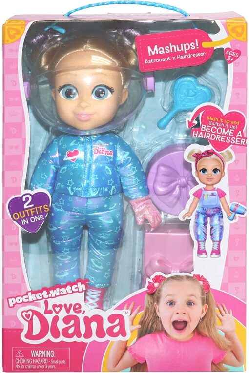 Love, Diana Doll Mashup Astronaut 13 Inch-79846-ATL