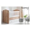 Monami Baby Cradle Wooden Bed Napoli-120x60-TR-7012-08 OAK