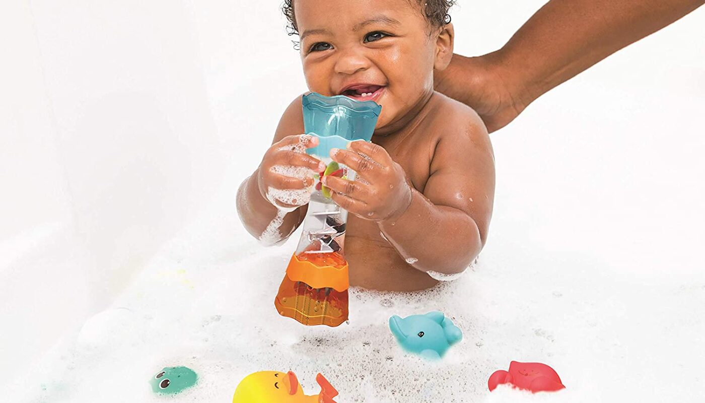 Infantino Splish & Splash 17 Piece Baby Bath Play Set Toys 4 You