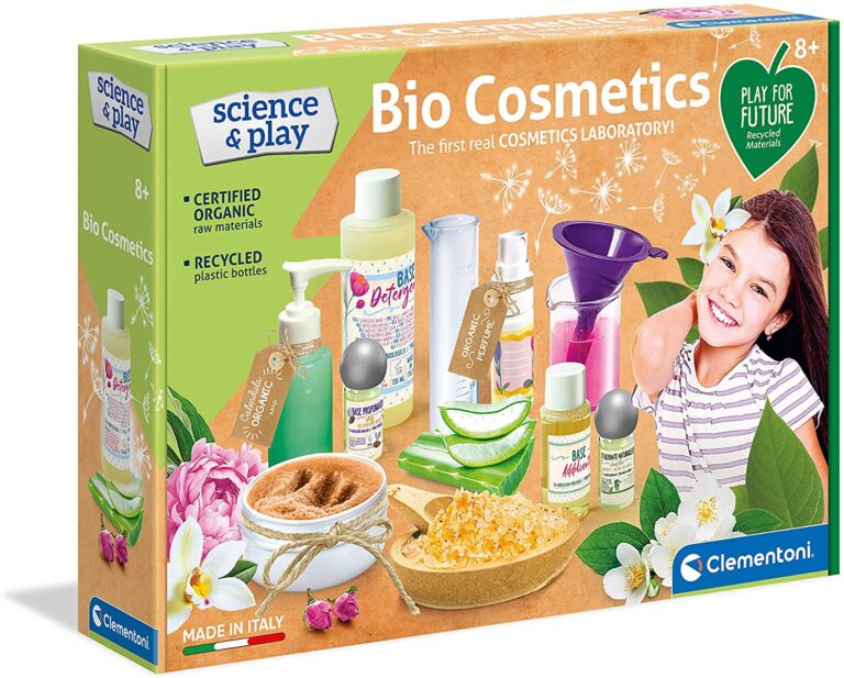 A real scientific laboratory to create an organic cosmetics range packed with amazing personalised natural creations.