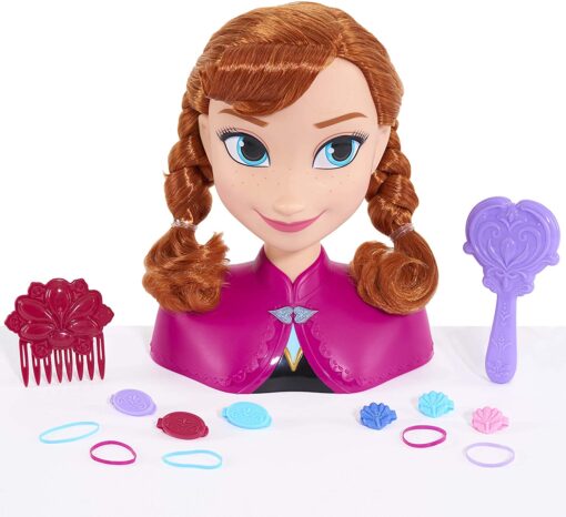 Inspired by the hit Disney movie, Frozen, the Anna Styling Head will soon become your little one's favourite friend