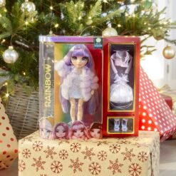 Rainbow Surprise Rainbow High Violet Willow – Purple Clothes Fashion Doll