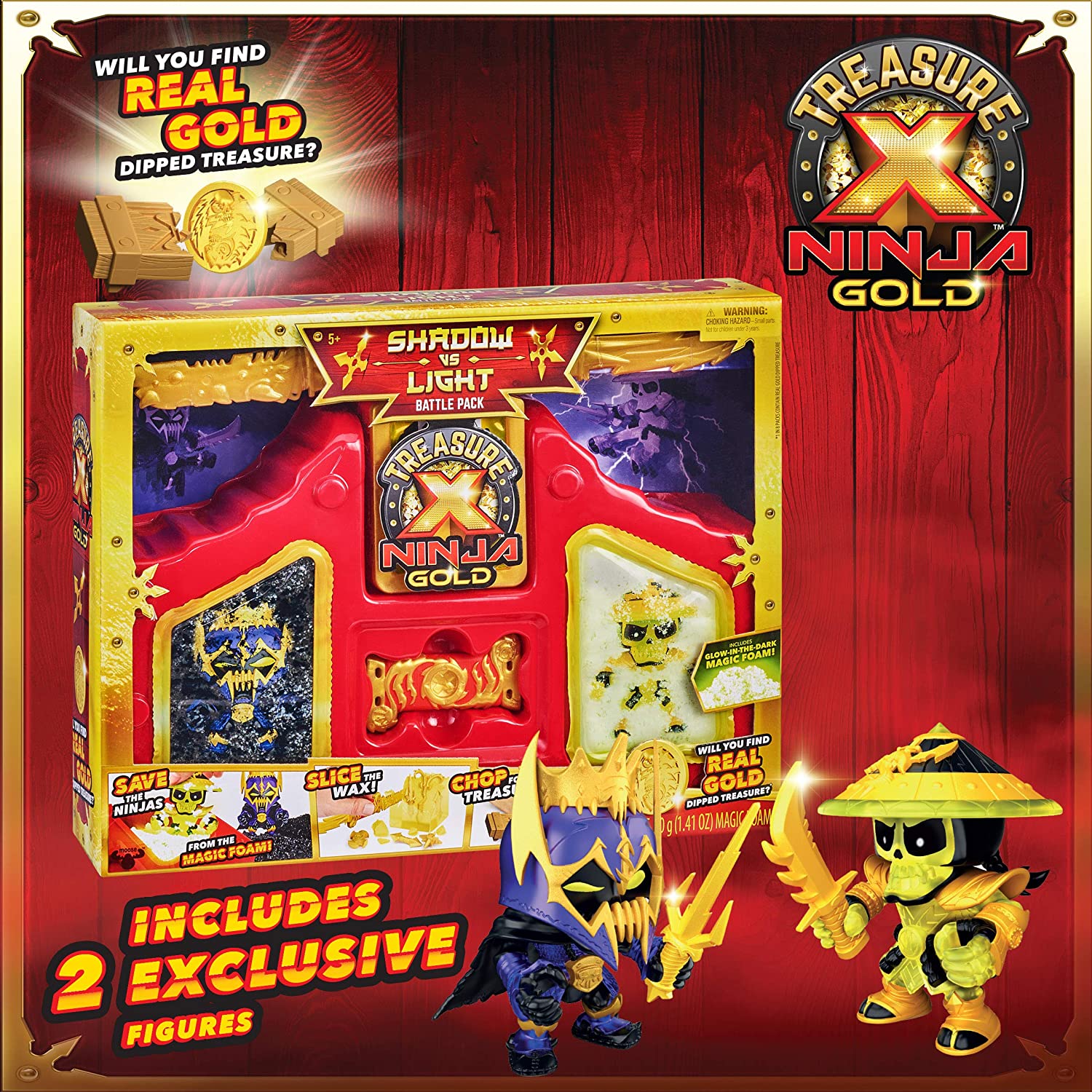 Treasure X Ninja Gold Slice Battle Pack 4168 Rt Toys 4 You