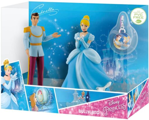 Bullyland Princess Figure Set Disney Cinderella and Prince Charm- 13416-RT