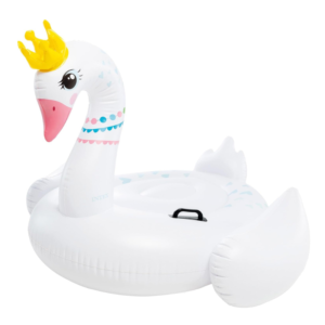 Intex Giant Inflatable Swan Ride-On Pool Float with Handles