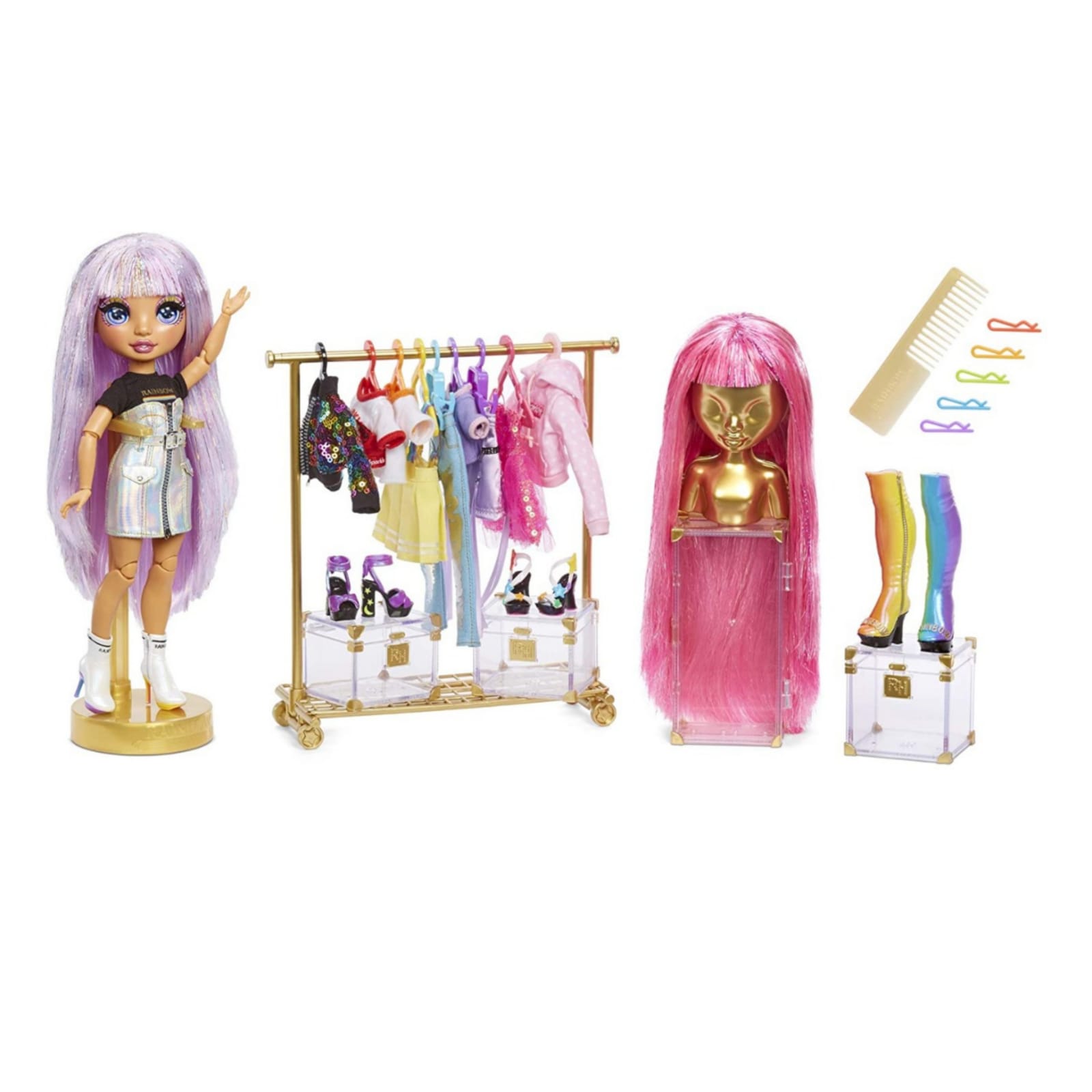 Rainbow High Fashion Studio Includes Free Exclusive Doll With Rainbow Of  Fashions - Toys 4You Store
