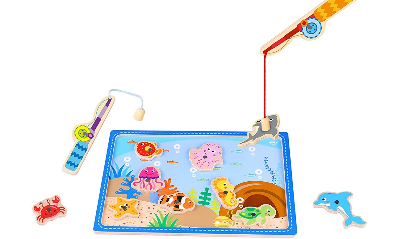 Tooky Toys Fishing Game Wooden Puzzle Toys 4You Store