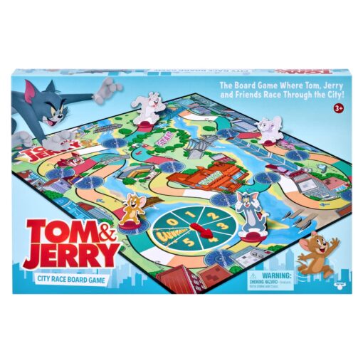 Tom & Jerry Board Game City Race Board Game-14459-RT
