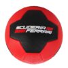 Mesuca Ferrari 5 Machine Sewing Soccer Ball Black Red - F661