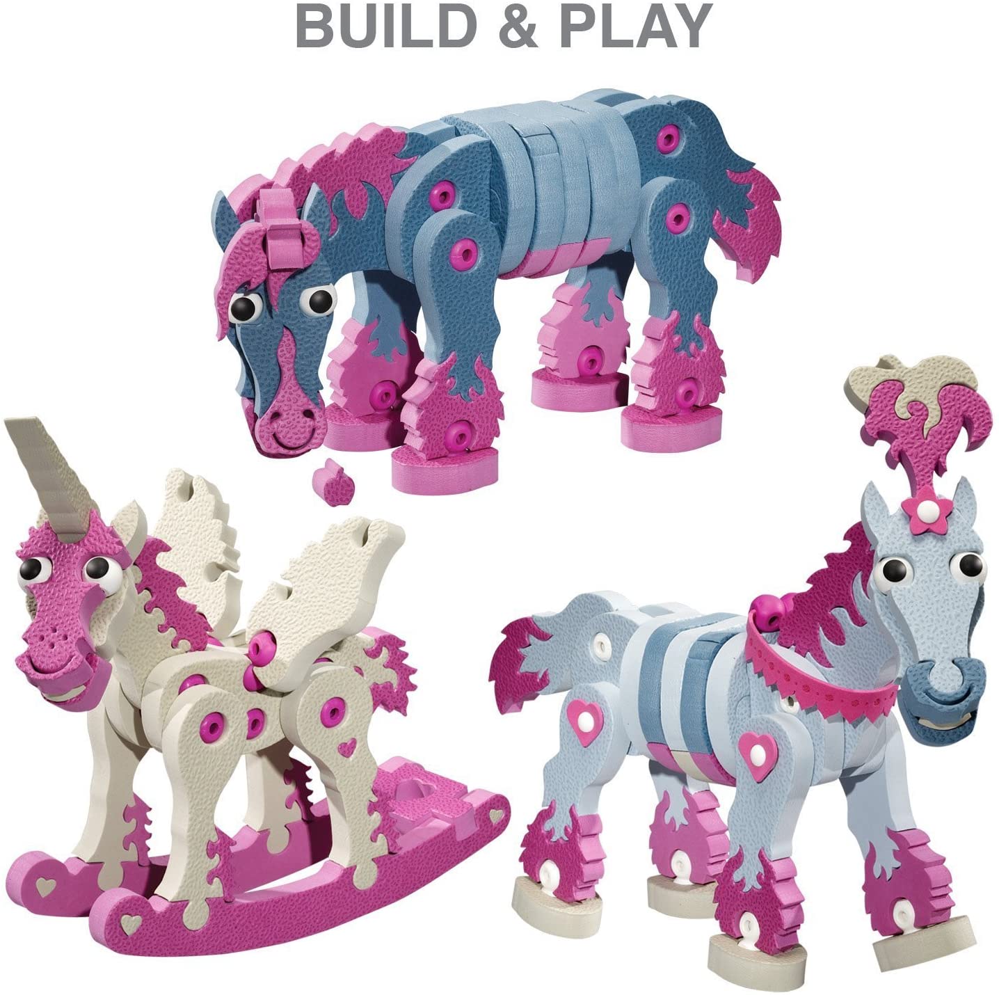 Bloco Toys Horses and Unicorns BC-25006 