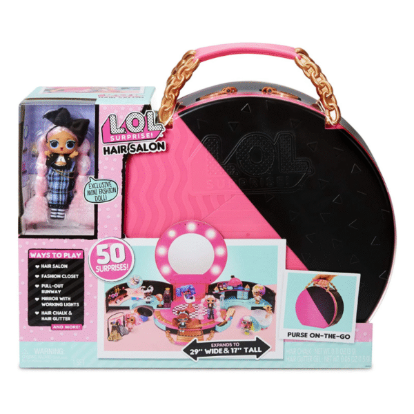 L.O.L. Surprise! Hair Salon Playset with 50 Surprises