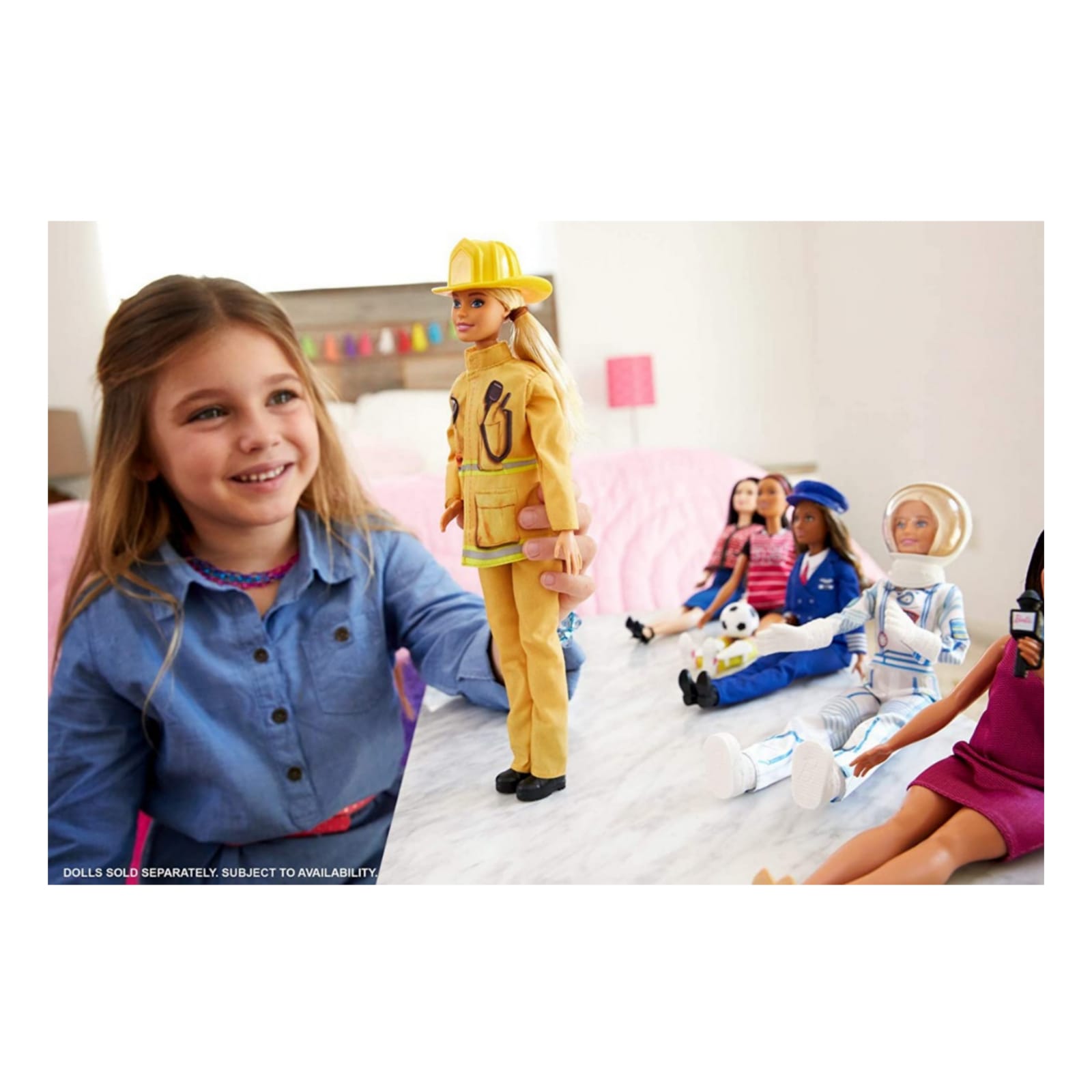 kans inch puzzel Barbie Fireman Fashion Doll Dolls 27cm Iconic Careers Mattel - GFX23 - Toys  4You Store