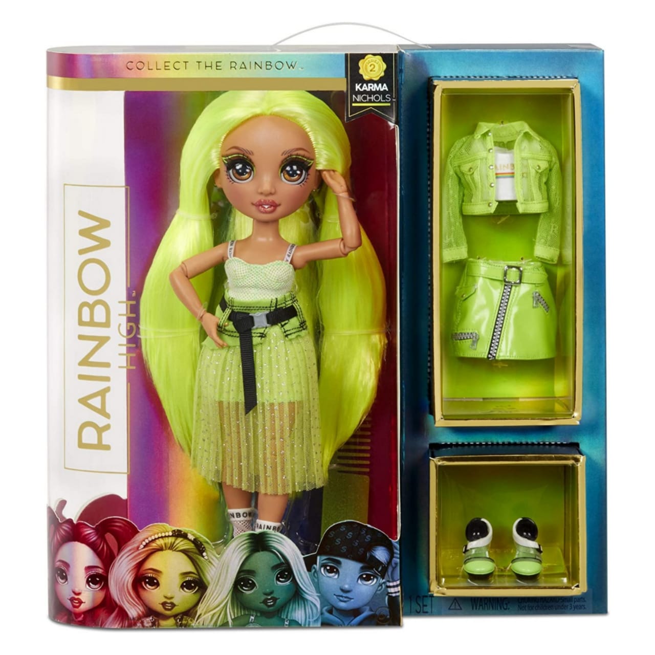 Rainbow High Hair Studio Exclusive Amaya Raine Fashion Doll 5-in-1 for  Girls Age 5
