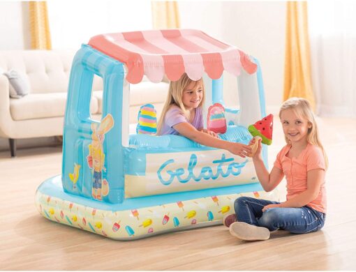 Intex Ice cream Gelato Stand Inflatable Playhouse - 48672