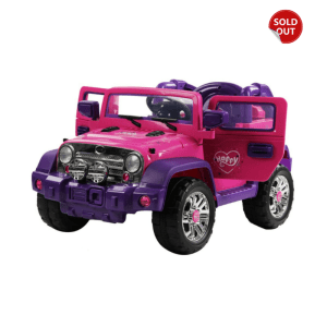 Happy Car Battery Operated Powered Riding Car - Pink