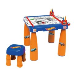 Hot Wheels - Big Coloring Table with Stool - 9617-Z