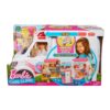Barbie Care Clinic Vehicle Playset 2 Plus feet with Lights and Sounds - FRM19