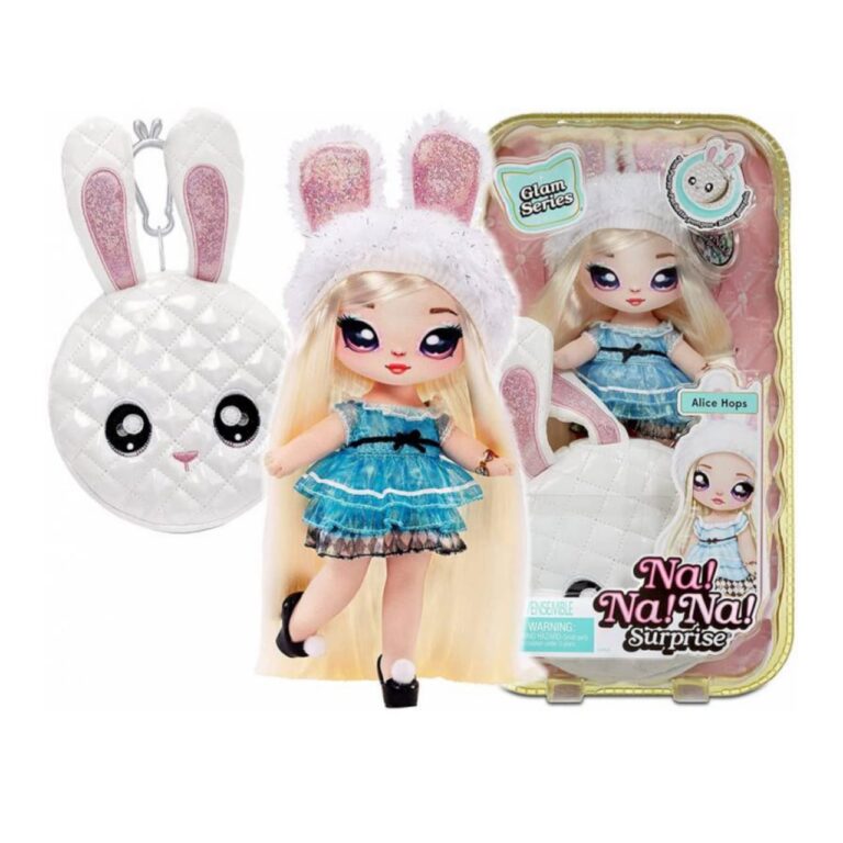 Na Na Na Surprise 2-in-1 Soft Fashion Doll Glam Series - Alice Hops - MGA575139