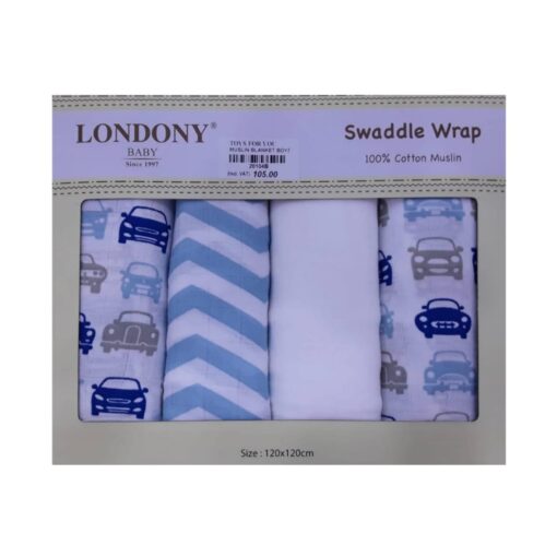 Baby Swaddle Wrap 4PCS For Girl – 2014B