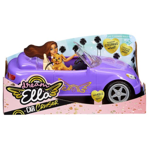 Dream Ella - Car Cruiser Purple Convertible Car - MGA-578116