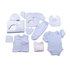 Baby Gaye Clothes Dino Hospital Outlet Blue One Set - 672