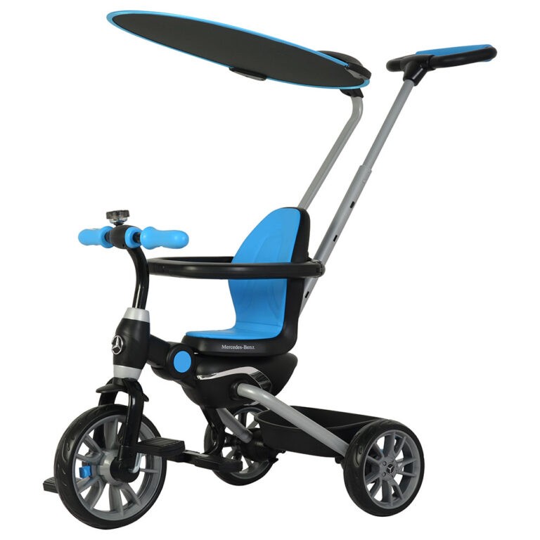 Baby Tricycle Mercedes Benz 4-in-1 Trike - Blue