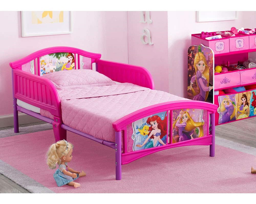 Delta CHILDREN Disney Princess Toddler Bed Pink DF87000PS Toys