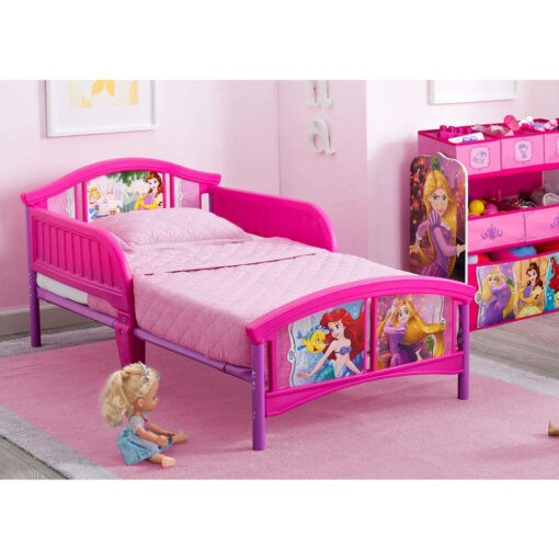 Delta CHILDREN - Disney Princess Toddler Bed - Pink - DF87000PS