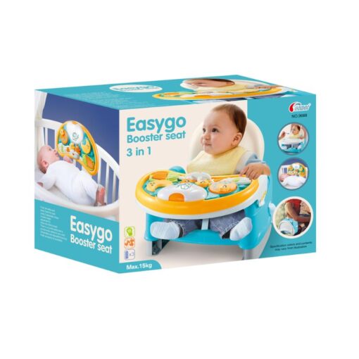 Easygo - 3-in-1 Booster Seat - Blue - 9688