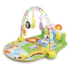 Baby Piano Playmat 2-in-1 Fitness Frame - White - YL-605