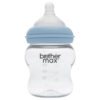 Brother Max PP Extra Wide Neck Bottle 160ml + S Teat - Blue -BM109