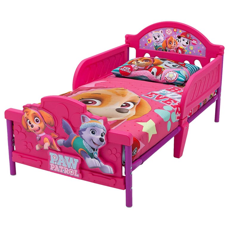 Delta Children - Paw Patrol - 3D Toddler Bed - Pink - BB87111PW