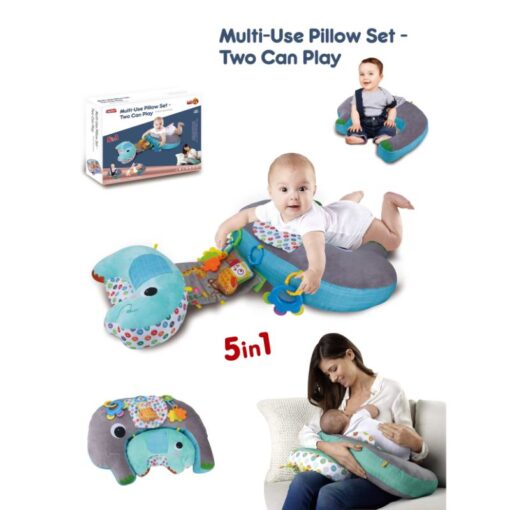 5-in-1 Multi-Use Pillow Set - Elephant - JACK69-PILLOW