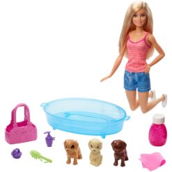 Barbie Puppy Bath Time Playset - GDJ37
