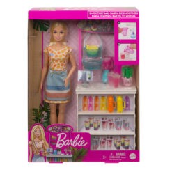 Barbie Smoothie Bar Playset with Doll - GRN75