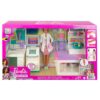Barbie Fast Cast Clinic Playset, Brunette Barbie Doctor Doll - GTN61