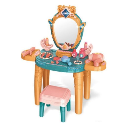 Fashion Makeup Play Set With Mirror Girls Dressing Table -8225C-BPC